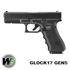 Airsoft Tabanca WE Glock 17 Siyah Gen5 WE-G001VB-BK 17-GEN5 YENİ