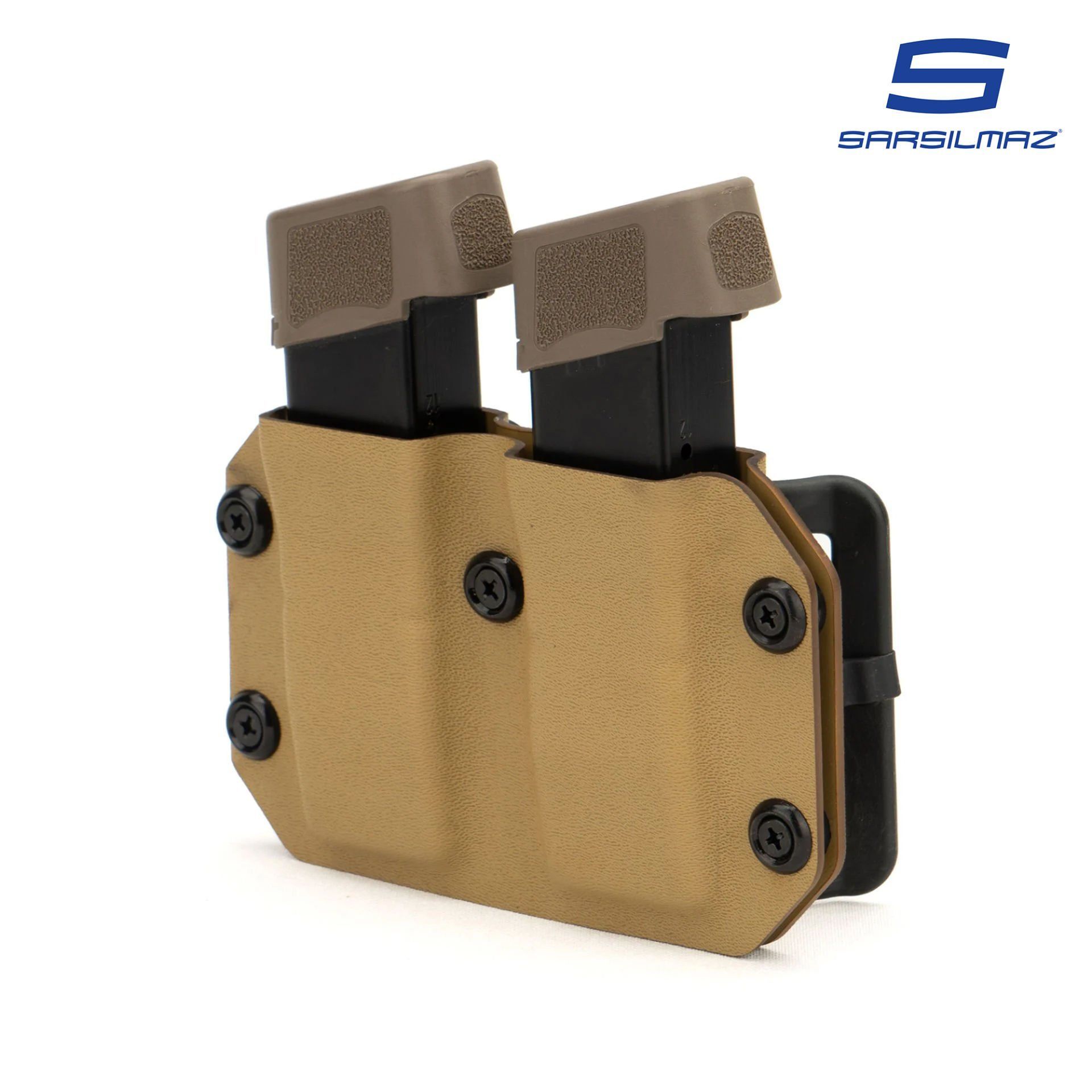Mas Tactical®  Kydex Şarjör Kılıfı 9mm Sarsılmaz Tan
