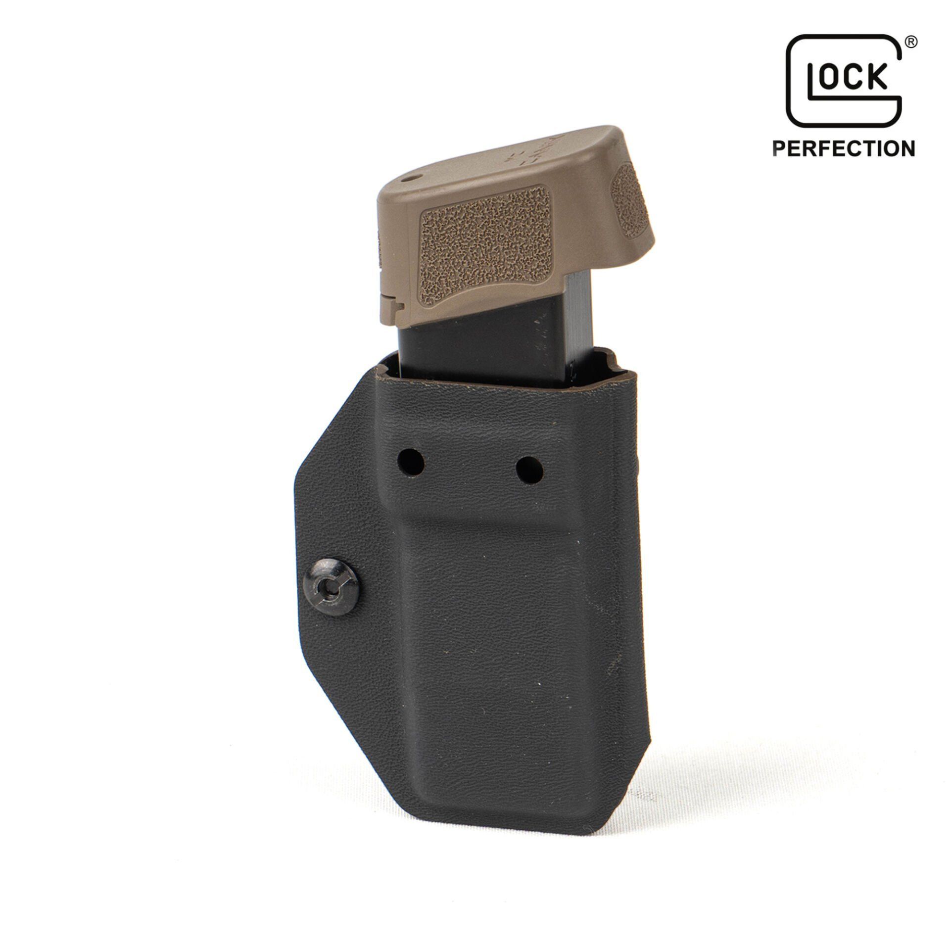 Mas Tactical® Kydex İç Taşıma Şarjör Kılıfı 9mm Glock Siyah