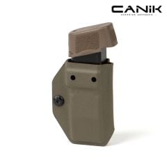 Mas Tactical® Kydex İç Taşıma Şarjör Kılıfı 9mm Canik Haki