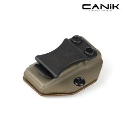 Mas Tactical® Kydex İç Taşıma Şarjör Kılıfı 9mm Canik Haki