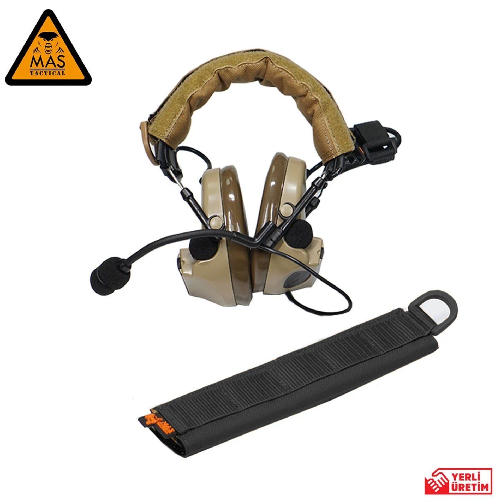 Mas Tactical® Kulaklık Kılıfı Siyah