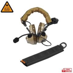 Mas Tactical® Kulaklık Kılıfı Siyah