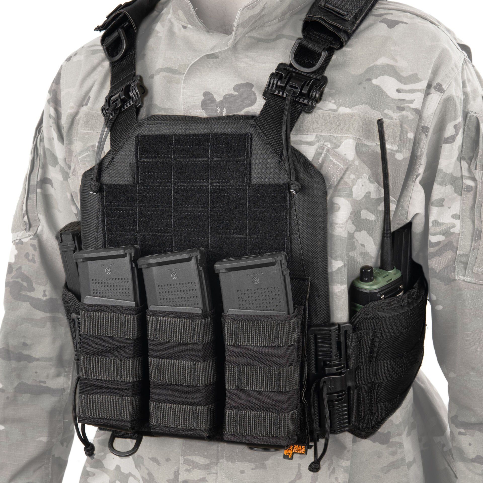 Mas Tactical® Plaka Taşıyıcı 6094 Siyah Gen2