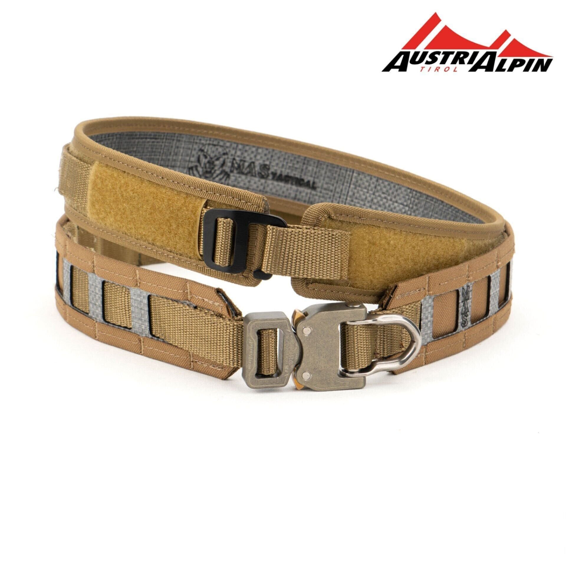 Mas Tactical® Görev Kemeri 6166 Tegris/AustriAlpin D-Tokalı 25mm Tan Rengi