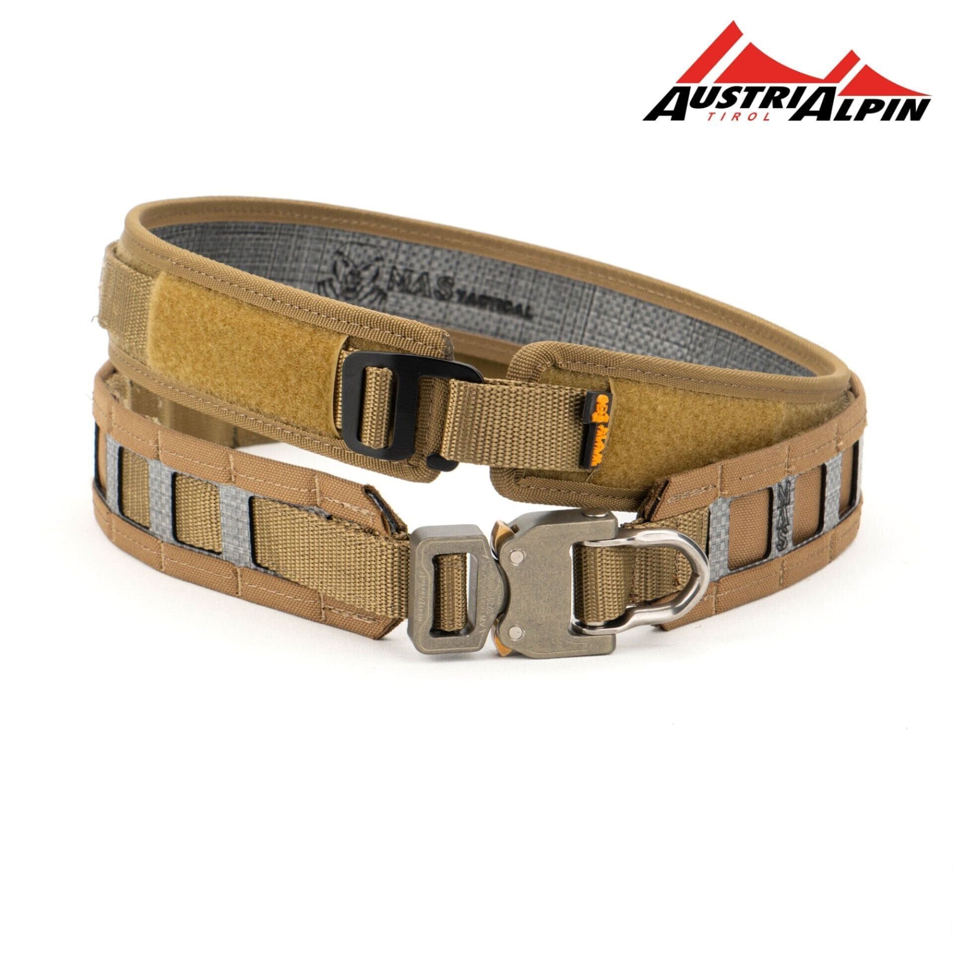 Mas Tactical® Görev Kemeri 6166 Tegris/AustriAlpin D-Tokalı 25mm Tan Rengi