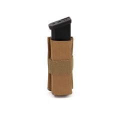 Mas Tactical® Şarjör Kılıfı Kydex Tutuculu 9mm Tan