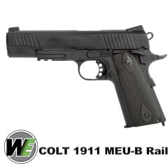 Airsoft Tabanca WE Colt 1911 MEU-B Rail Version