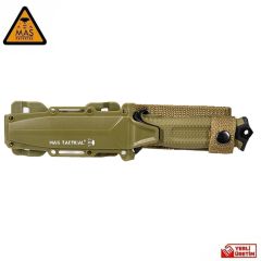 Outdoor Bıçağı Testere Ağızlı Haki