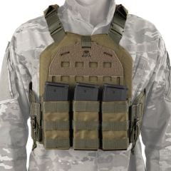 Mas Tactical® Plaka Taşıyıcı Lazer Kesim 6194 Haki