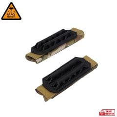 Omuz Pedi+Kauçuk Destek Siyah