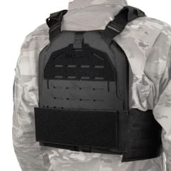 Mas Tactical® Plaka Taşıyıcı Lazer Kesim 6194 Siyah