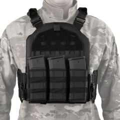 Mas Tactical® Plaka Taşıyıcı Lazer Kesim 6194 Siyah