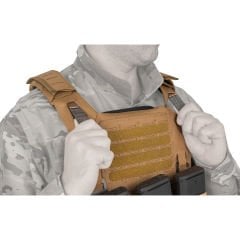 Mas Tactical® Plaka Taşıyıcı 6394 Lazer Kesim Tan