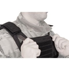 Mas Tactical® Plaka Taşıyıcı 6394 Lazer Kesim Siyah