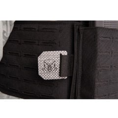 Mas Tactical® Plaka Taşıyıcı 6394 Lazer Kesim Siyah