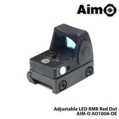 AIM-O®  Tabanca Red-Dot Adjustable LED RMR-SİYAH AIM-O AO1006-BK