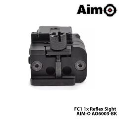 Red-Dot Sight 2 MOA Reflex Sight 1x Holographic Sight-SİYAH AIM-O AO6003-BK