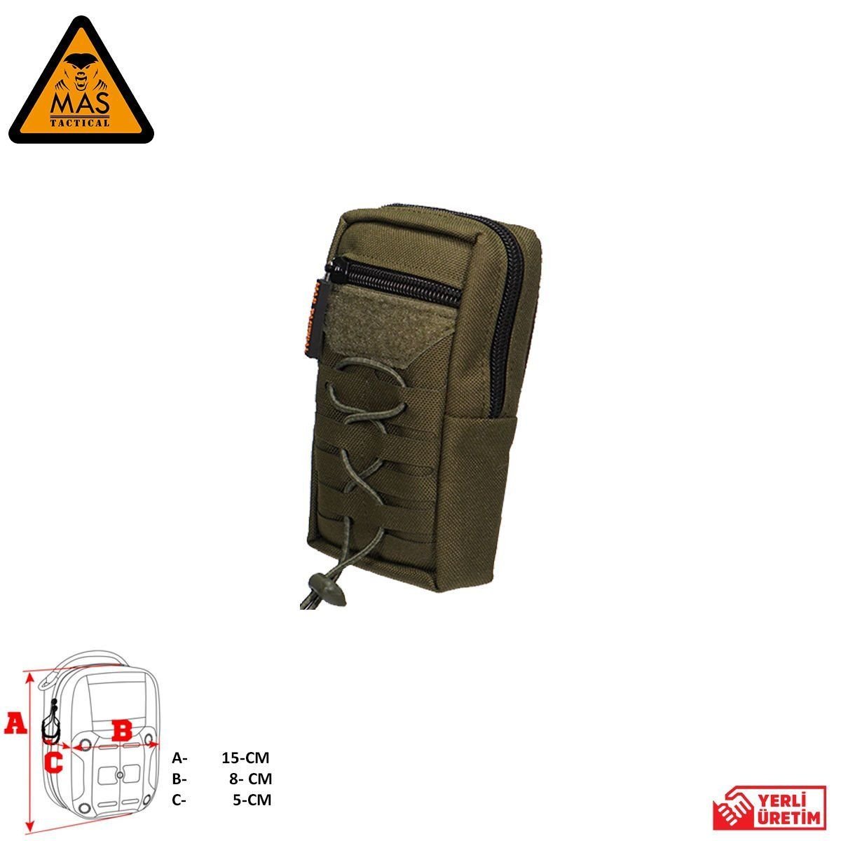 Yardımcı Cep Dikey  Haki-S      MAS-101-10-20-S