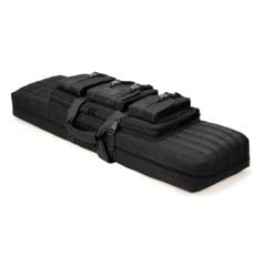 Mas Tactical® Çift Tüfek Taşıma Çantası Siyah MILTEC Model