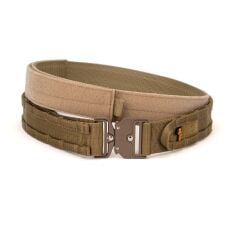 Mas Tactical® Görev Kemeri 6163 Metal Düz Toka Tan