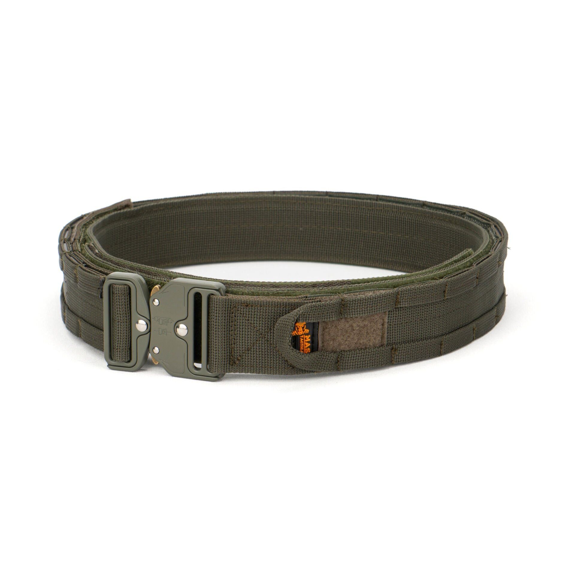 Mas Tactical® Görev Kemeri 6163 Metal Düz Toka Haki