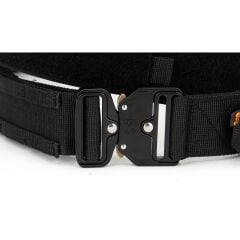 Mas Tactical® Görev Kemeri 6163 Metal Düz Toka Siyah