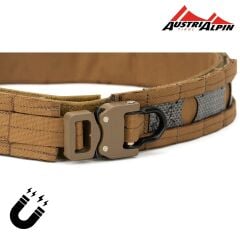 Mas Tactical® Görev Kemeri 6169 Mıknatıslı  Tegris/AustriAlpin D-Tokalı 25mm Tan