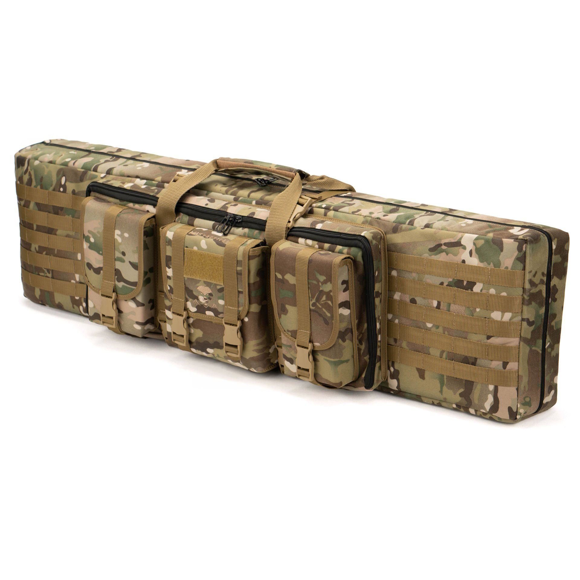 Mas Tactical® Tüfek Taşıma Çantası(Çift Tüfek)MİLTEC Model Multicam