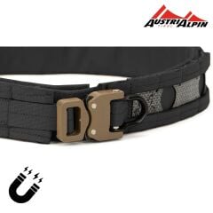 Mas Tactical® Görev Kemeri 6169 Tegris Mıknatıslı 25mm AustriAlpin Siyah
