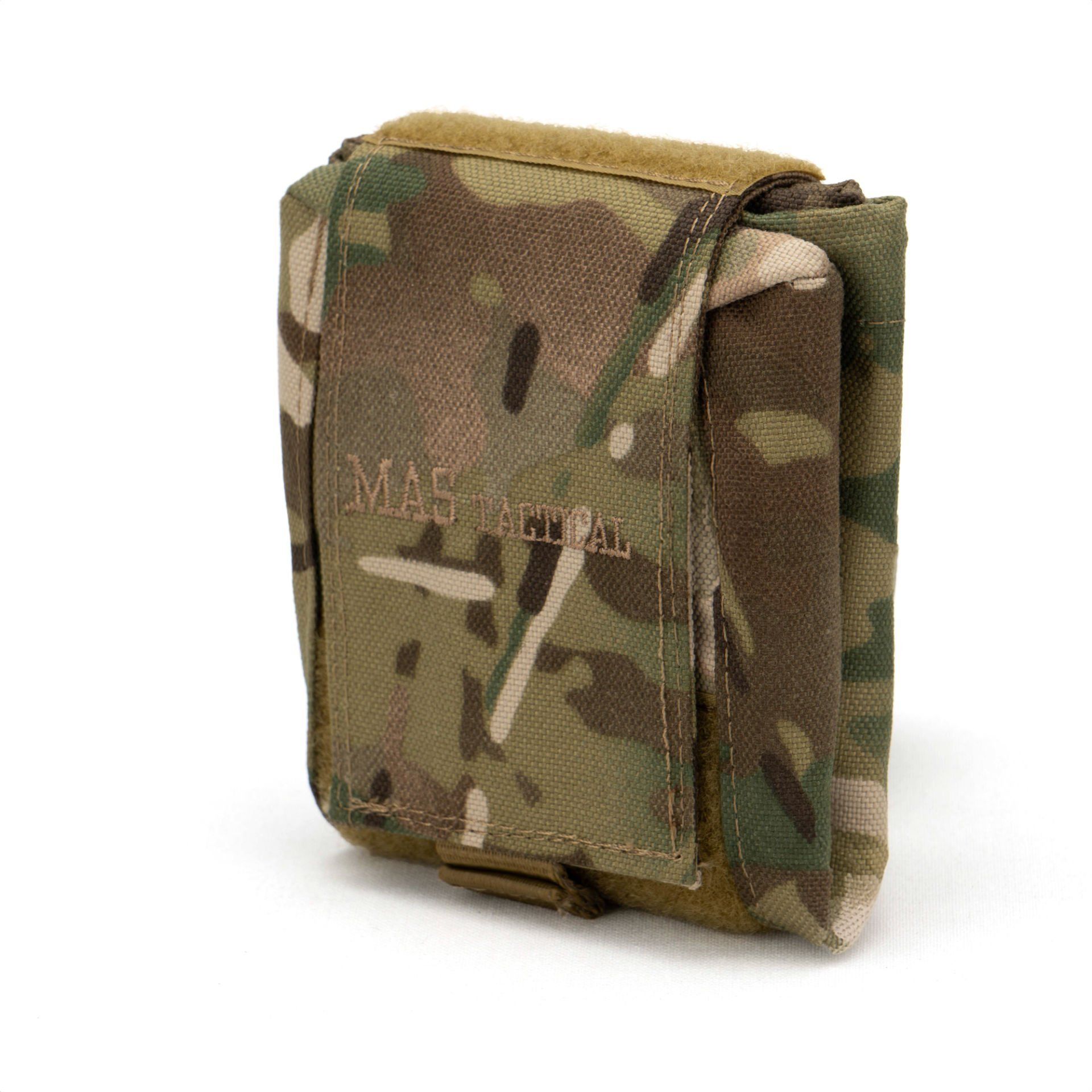 Mas Tactical® Boş Şarjör Torbası Katlanır Tip Multicam