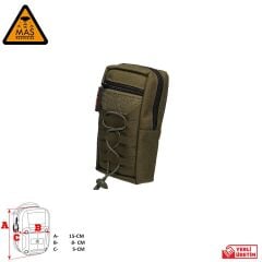 Yardımcı Cep Dikey  Haki-S      MAS-101-10-20-S