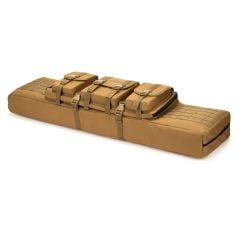 Mas Tactical® Çift Tüfek Taşıma Çantası Tan MILTEC Model