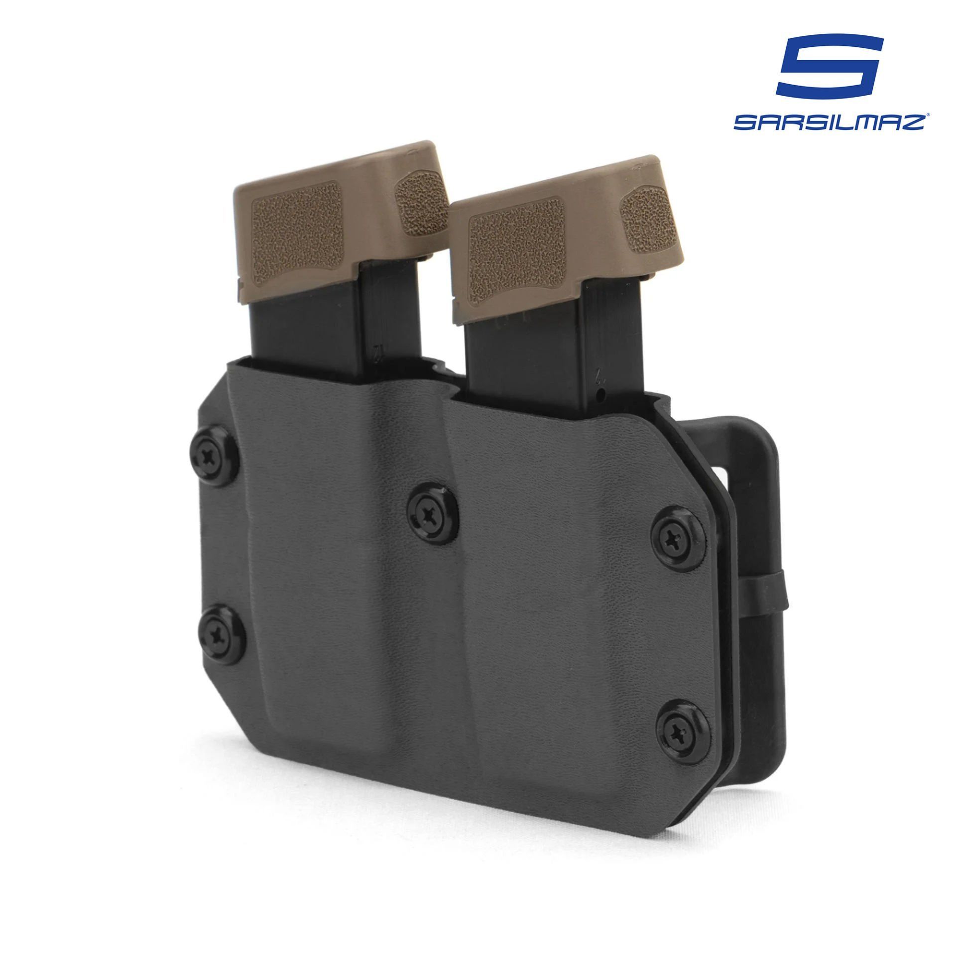 Mas Tactical® Kydex Şarjör Kılıfı 9mm Sarsılmaz Siyah