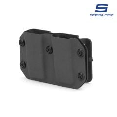 Mas Tactical® Kydex Şarjör Kılıfı 9mm Sarsılmaz Siyah
