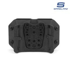Mas Tactical® Kydex Şarjör Kılıfı 9mm Sarsılmaz Siyah