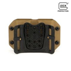 Mas Tactical® Kydex Şarjör Kılıfı 9mm Glock Tan