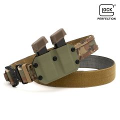 Mas Tactical® Kydex Şarjör Kılıfı 9mm Glock Haki